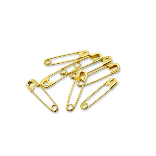Dritz Safety Pins Size 00 (15-Count) - Brass, Rust Resistant
