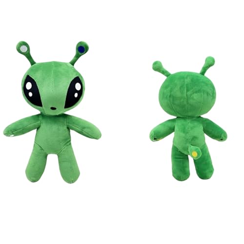 Green Alien Plush Toy - Ultra-Soft Stuffed Animal Doll for Kids