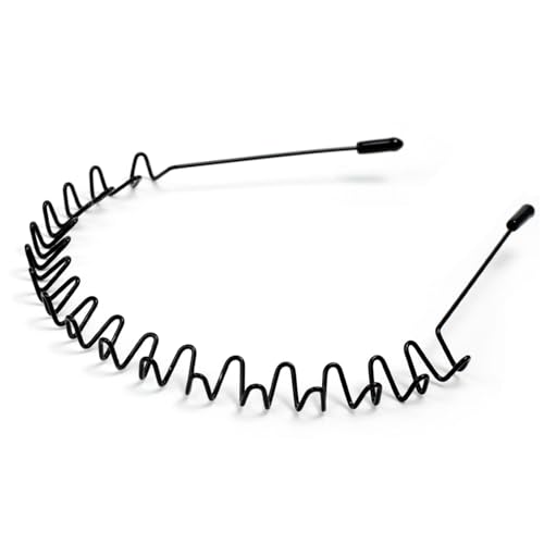 Zoolinn Metal Hair Band - Adjustable Non-Slip Wavy Headband