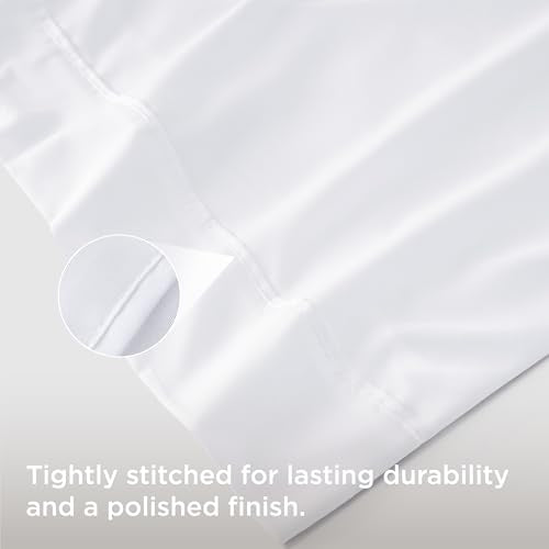 Bedsure King Size Pillowcase Set of 4 - Ultra-Soft Microfiber, 20x36 Inches