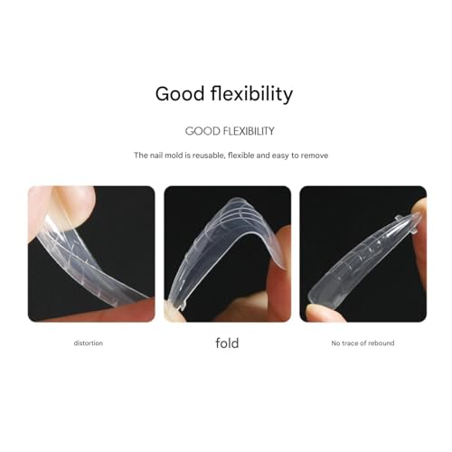 Gadcrystal Dual Nail Forms for Poly Gel Extension 120pcs