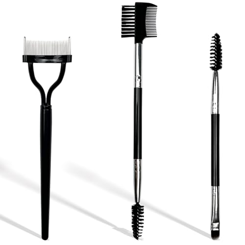 Zoolinn 3-Piece Professional Eyebrow and Eyelash Makeup Tool Set