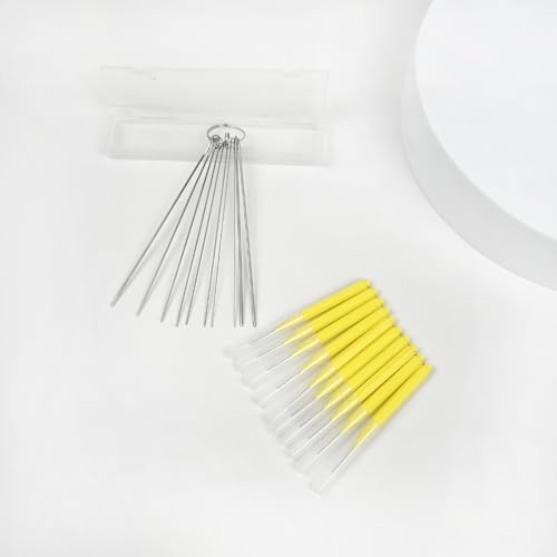 Shower Head Cleaning Tool Set - 20 Stainless Steel Brushes & Needles