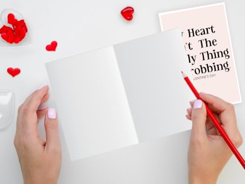 Romantic Valentine Day Card for Wife Husband Girlfriend Boyfriend