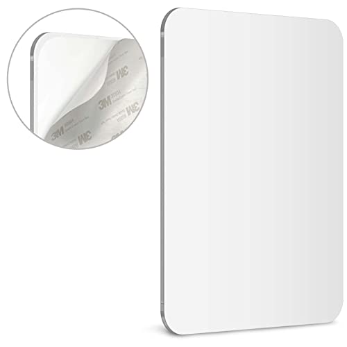 Mavoro 7x9 Shower Mirror - Acrylic, Anti-Fog, Peel & Stick, 1-Pack
