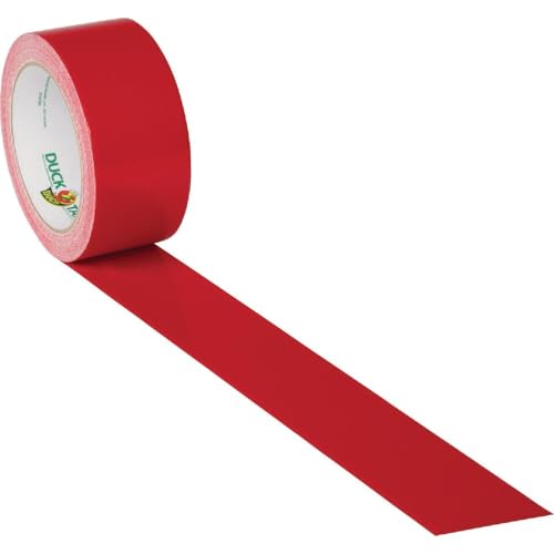 Duck Brand Red Duct Tape, 1.88-Inch x 20 Yards, High-Strength Adhesive