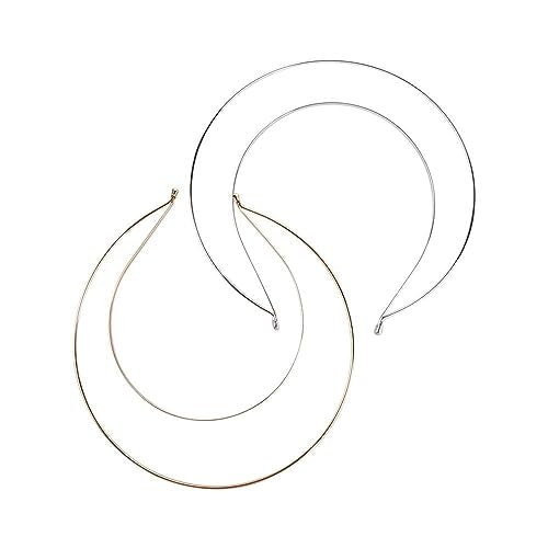 Kopida Gold Metal Halo Crown Bridal Headband Multi-Layer Goddess Hair Band