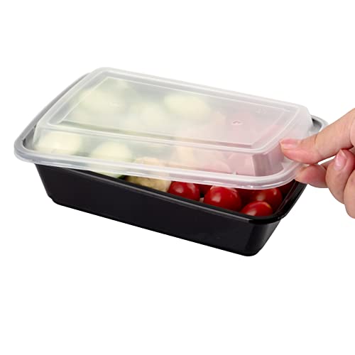 WGCC 38oz Meal Prep Containers - 10 Pack BPA-Free Food Storage