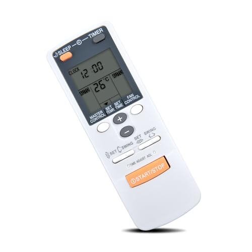 Replacement Remote Control for Fujitsu Air Conditioner AR-JW17 Series