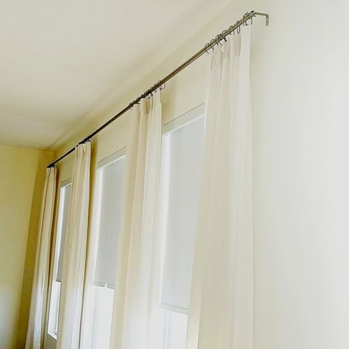 Jocon HD6025Q Pack of 14 Silver Curtain Rings with Eyelets