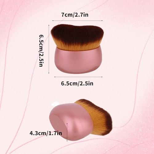 Goktvai Large Body Makeup Tan Bronzer Brush with Storage Bag