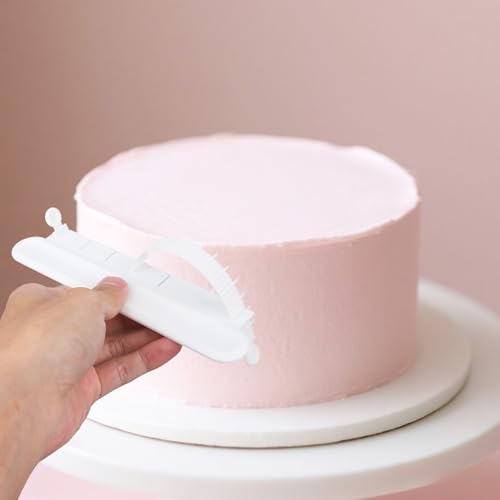 Adjustable Cake Arc Ruler Tool - Premium Plastic Pastry Guide