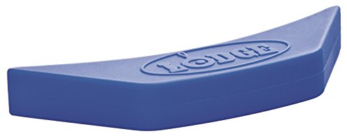 Lodge Silicone Assist Handle Holder - Blue, 1 Count, Dishwasher Safe
