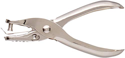 Darice 1/4 Inch Metal Circle Hole Punch – Single Round Hole Puncher for Crafts and Scrapbooking