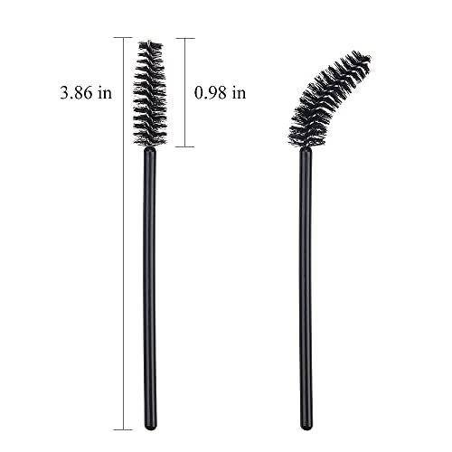 Disposable Mascara Wands & Eyelash Brushes - 300 Pack Makeup Tool Kit