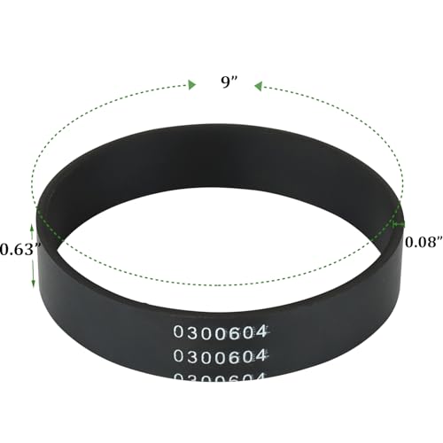 Oreck XL Replacement Belts - 8 Pack for Oreck Vacuum Cleaners
