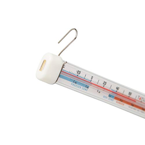 Taylor Refrigerator/Freezer Thermometer with Magnified Lens - Pack of 2