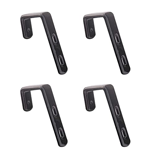 Heavy Duty Bunk Bed Ladder Hooks - 4 pcs Stainless Steel Brackets