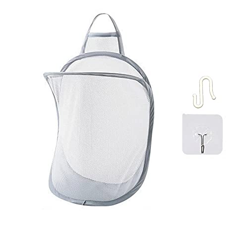 Classic Mesh Collapsible Wall Laundry Basket - 15.35" x 12.2"