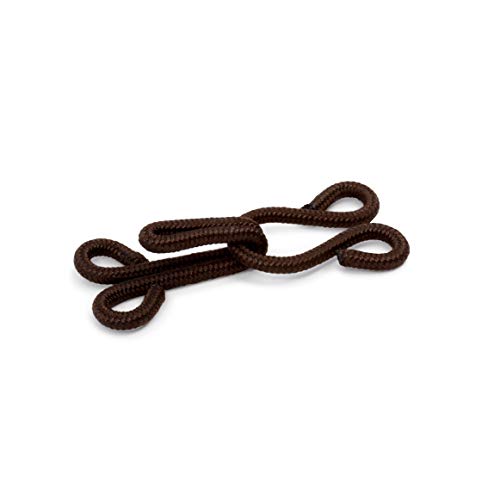 Dritz Extra Large Covered Hooks & Eyes Set - Brown (2 Pack)
