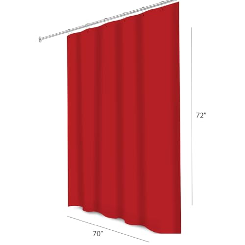 Home Expressions 70"x72" Waterproof PEVA Shower Curtain Liner with Magnets