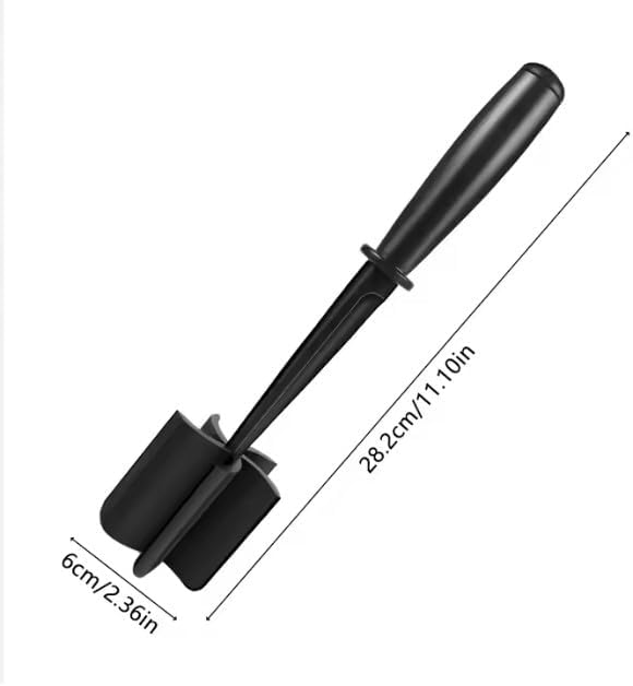 Meat Chopper by [Brand Name] - Premium Heat Resistant Hamburger Grinder for Ground Beef, Chicken & More - Black