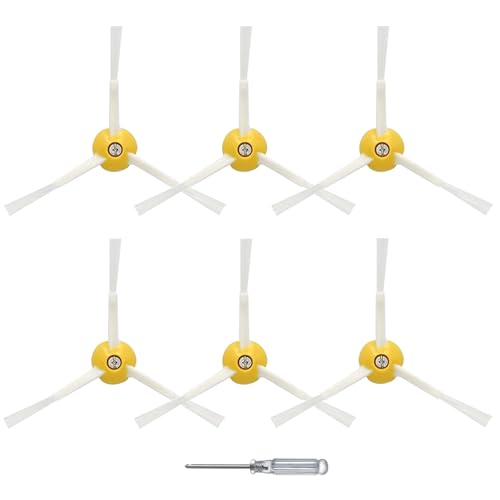 iRobot Roomba Side Brush Replacements - 6 Pack for 500 600 700 800 900 Series