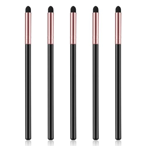 5 Pcs Eyeliner Smudge Brush Set Sponge Eyeshadow Applicators