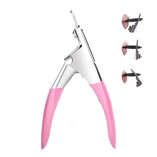 TAORANJU Professional Acrylic Nail Clipper for False Gel Tips & Manicure