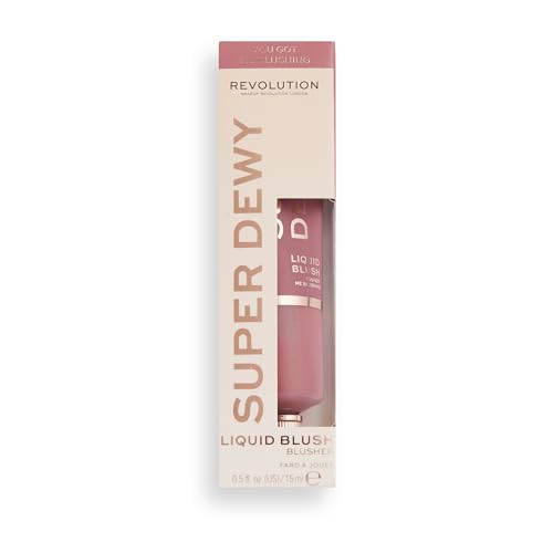 Revolution Superdewy Liquid Blush - You Got Me Blushing 0.5 fl oz