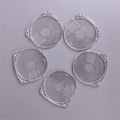 Dycica 5-Pack DVD CD Cases - 7mm Clear Acrylic Replacement Shells