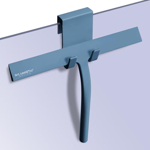 Large 11-Inch Shower Squeegee for Glass Doors & Windows - Green