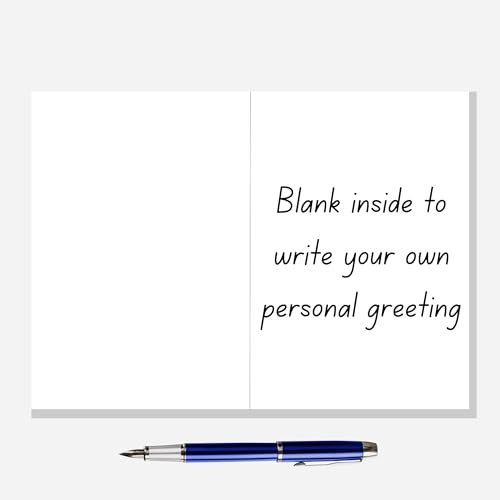 Funny Engagement Card for Couples - Large Toast Design 5.5x8.5