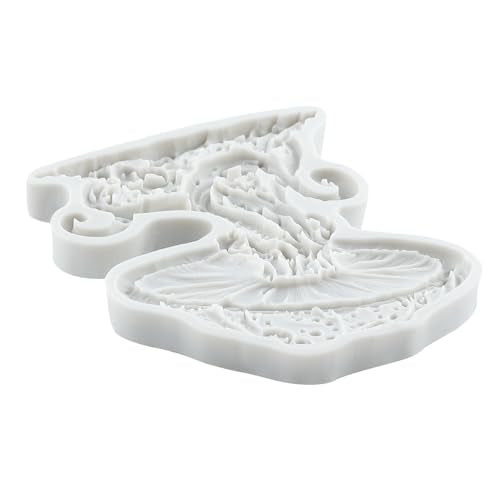 Lingzhi Mushroom Silicone Fondant Mold for Cake Decorating and Candy
