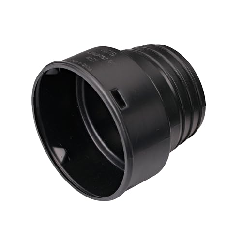 NDS 4 Inch HDPE Corrugated Adapter Spigot x Hub Drainage Connector