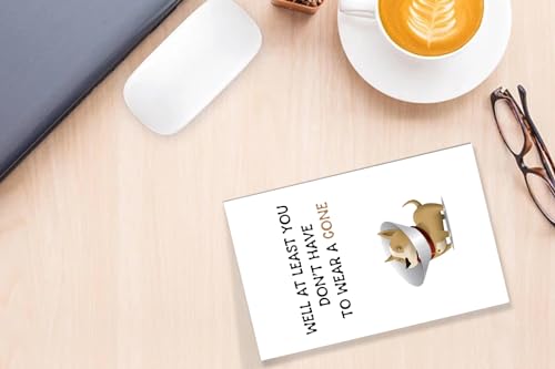 Joycard Humorous Recovery Greeting Card - Funny Comfort & Support