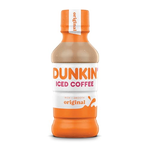 Dunkin' Donuts Original Iced Coffee, 13.7 fl oz - Refreshing Boost