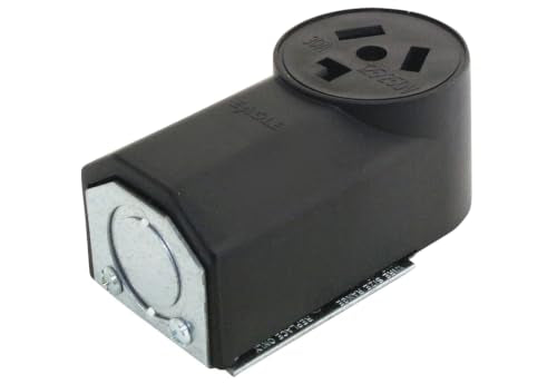 Eaton WD125 30A 125V 3-Pole Dryer Electrical Receptacle