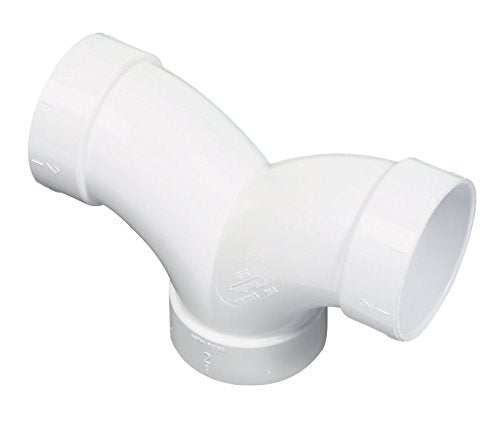 Canplas 3-Way 90° Double Sweep Elbow for Central Vacuum Piping