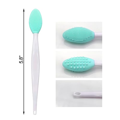 Silicone Lip Scrub Brush 3-Pack - Exfoliating Lip Tool