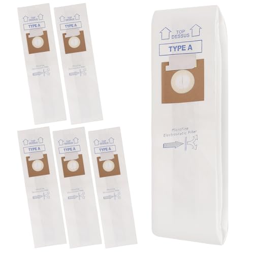 Type A Vacuum Bags for Hoover Upright Vacuums - 6 Pack Replacement Parts