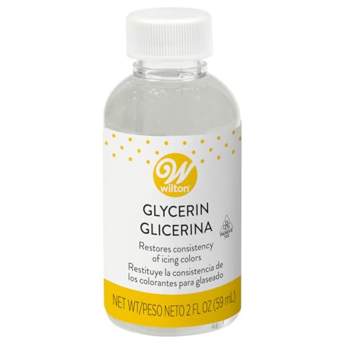 Wilton Vegetable Glycerin - Vegan Baking Ingredient for Icing & Fondant, 2 fl oz