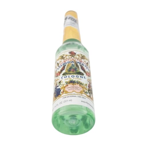 Florida Water Cologne, 7.5oz - Refreshing Citrus & Floral Fragrance