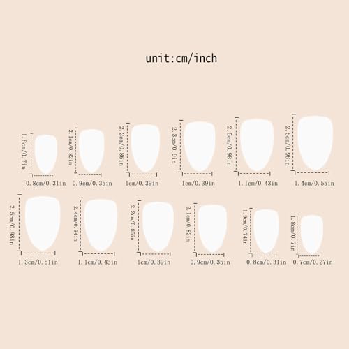 Navy Blue French Tip Press on Nails Medium Almond Fake Nails with Gold Glitter