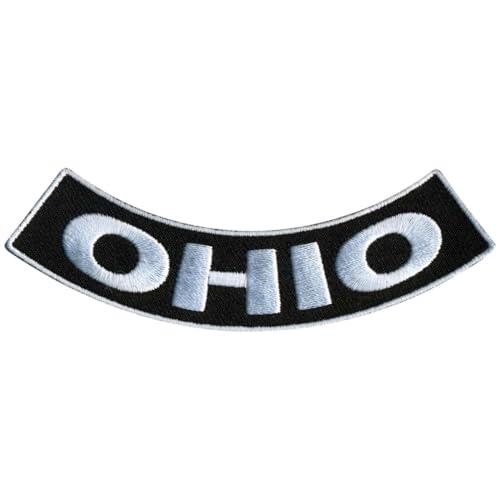 Milwaukee Leather 4" x 1" Iron-On Bottom Rocker Patch