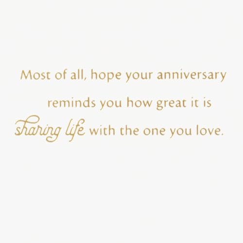 Hallmark Moonlit Dock Anniversary Card for Couples - 5x7