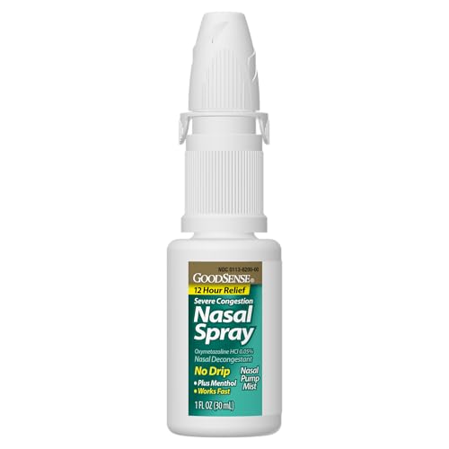 GoodSense Severe Congestion Nasal Spray with Menthol 1 Fl Oz