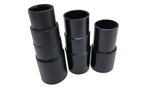 Vacuum Hose Reducer Connector Adapter - 3 Pack for Standard Hoses