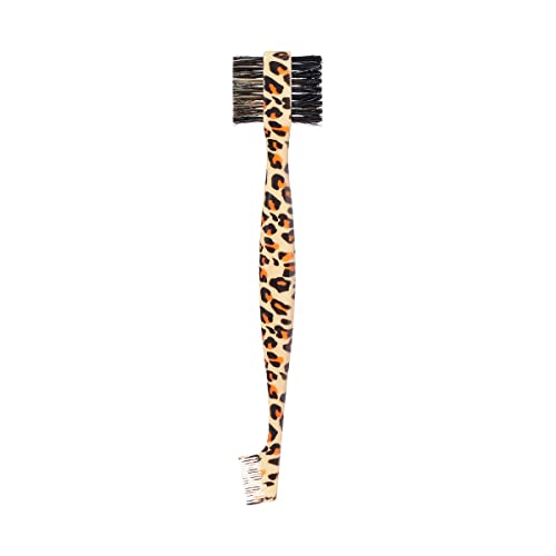 RED by Kiss 3-in-1 Dual Edge Brush and Comb - Leopard Print