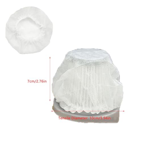 100 Pack Disposable Handheld Vacuum Filter Covers, Non-Woven Mesh Sleeves